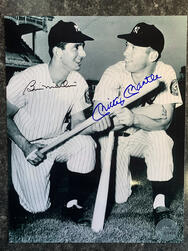 Mickey Mantle and Billy Martin